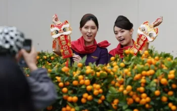 Hong Kong Sambut Imlek dengan Pekan Raya dan Pertunjukan Lampion yang Memukau