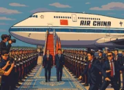 Ilustrasi - PM China Li Qiang (kiri) disambut oleh Menteri Investasi Rosan Perkasa Roeslani (kanan) setibanya di Pangkalan Udara TNI AU Halim Perdanakusuma, Jakarta, Sabtu 24 Mei 2025.