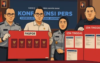 Ilustrasi - Kantor Imigrasi Kelas I Khusus Non TPI Jakarta Barat mengamankan lima warga negara asing (WNA) asal Tiongkok yang diduga menyalahgunakan izin tinggal dengan modus pengantin pesanan.
