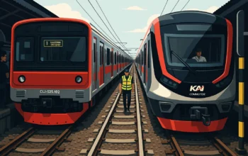 Ilustrasi - Di antaranya adalah KRL produksi perusahaan China CRRC Qingdao Sifang dan KRL baru produksi PT INKA