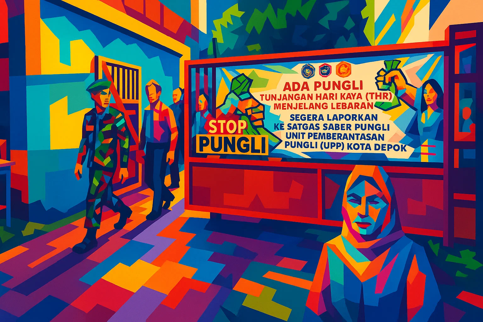 Ilustrasi.Kepala SMPN 3 Depok, Ety Kuswandarini memberikan pernyataan terkait oknum guru lakukan pelecehan verbal kepada siswanya. (Indonesiaupdates.com)