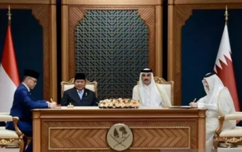 Prabowo Subianto Jajaki Investasi Rp32 Triliun dalam Kunjungan Resmi ke Qatar