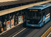 Ilustrasi - Transportasi Umum di Jakarta.