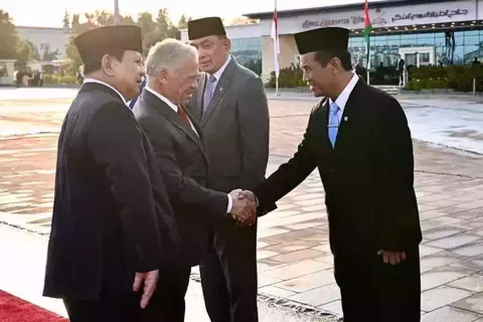Image Credit Istimewa - Prabowo dan Raja Abdullah teken 4 kerja sama penting di Yordania.