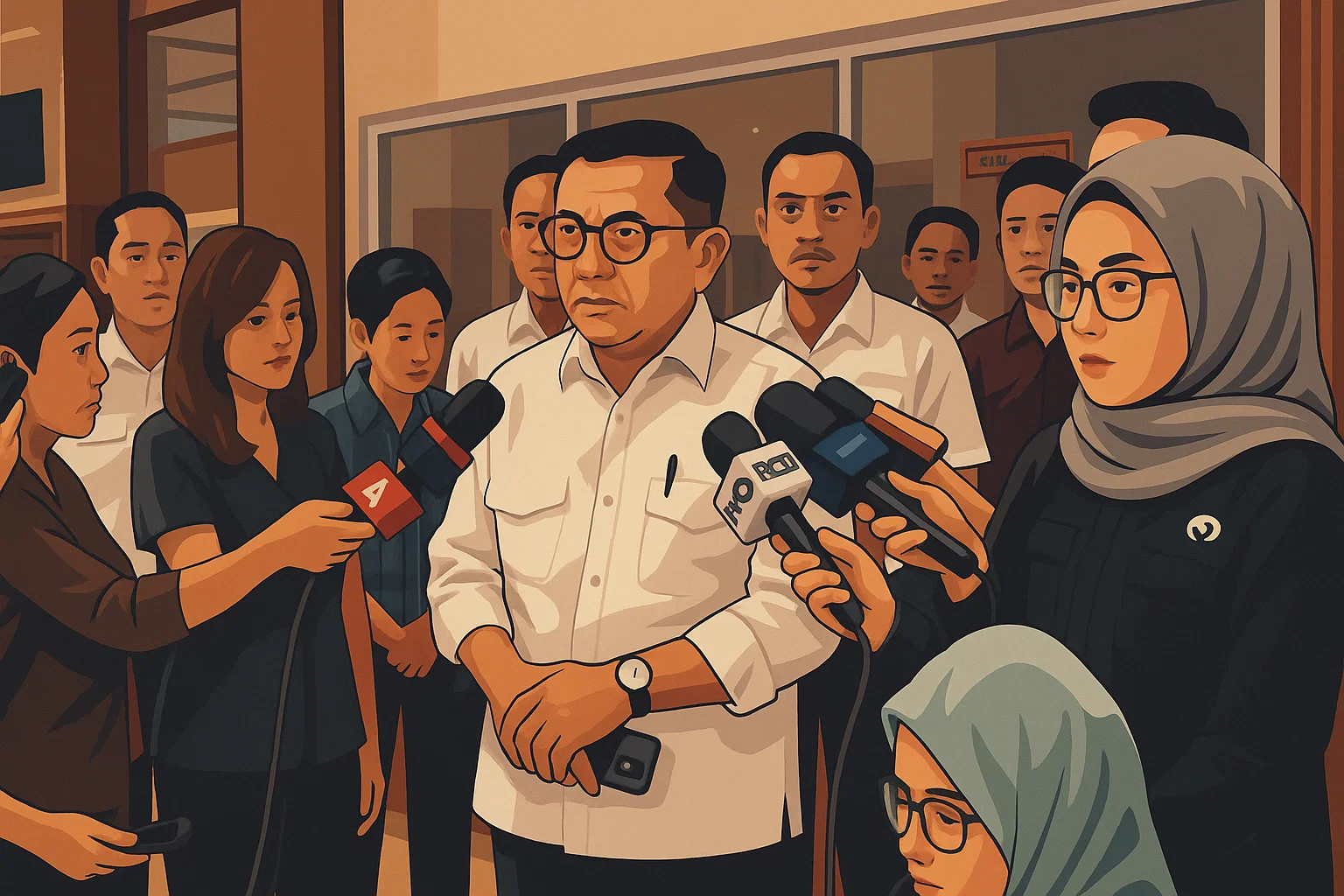 Ilustrasi - Menteri Kebudayaan Fadli Zon.