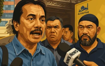 Ilustrasi - Pakar telematika Roy Suryo menghadiri pemeriksaan terkait kasus tudingan ijazah palsu Presiden ke-7 RI Joko Widodo (Jokowi).