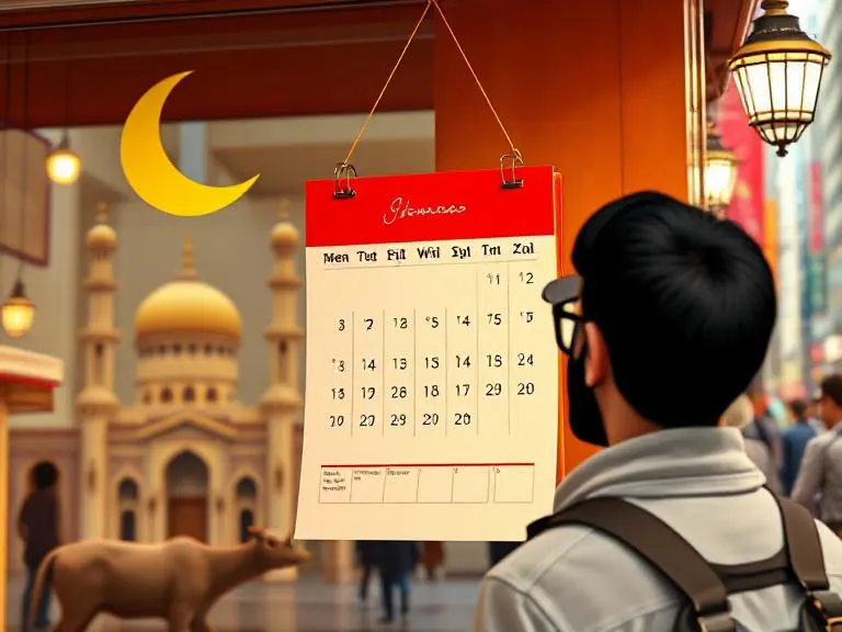 Ilustrasi kalender hari raya idul adha.(Indonesiaupdates.com)