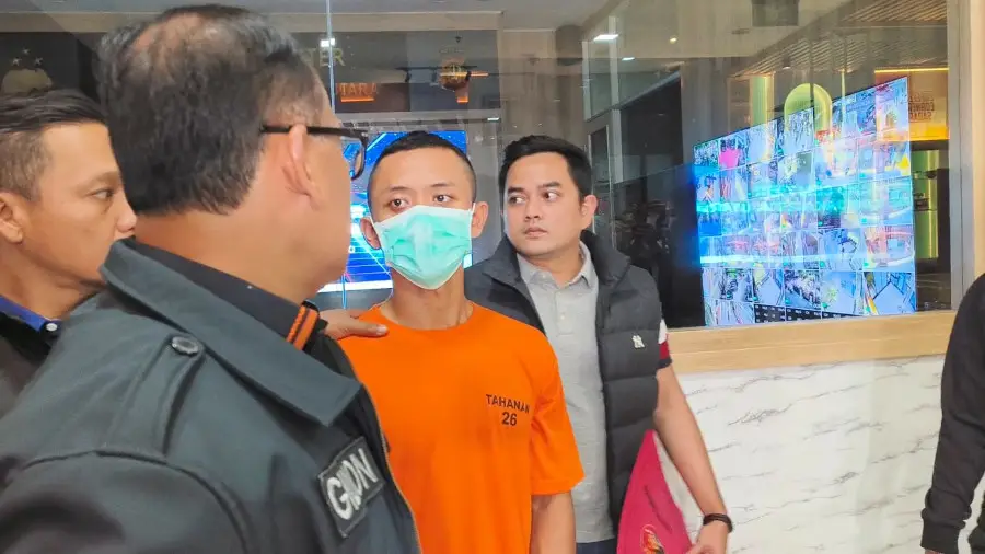 Image Credit Yurike/Medcom.id - Tegar Rafi Sanjaya, 21, taruna tingkat 2 STIP Jakarta, tersangka kasus penganiayaan terhadap juniornya, Putu Satria Ananta.