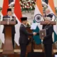 Image Credit Istimewa - Presiden Prabowo Subianto bersama Perdana Menteri India Narendra Modi menyaksikan pertukaran lima memorandum of understanding (MoU) kerja sama antara Indonesia dan India dalam pertemuan kenegaraan di Hyderabad House, New Delhi, Sabtu, 25 Januari 2025.