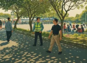 Ilustrasi - Polres Cirebon Kota saat melakukan olah tempat kejadian perkara (TKP) kasus balita tewas ditabrak minibus yang dikendarai perempuan tanpa SIM.