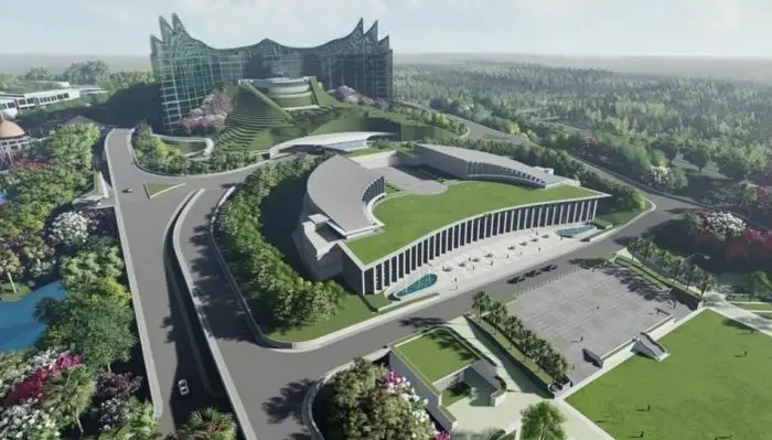 Image Credit Ilustrasi desain Istana Negara di ibu Kota Nusantara.