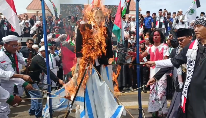 Aksi Bela Palestina di Tangerang: Ribuan Massa Tuntut Agresi Israel Dihentikan