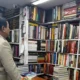 IMage Credit Instagram/prabowo - Momen Presiden RI Prabowo Subianto tampak seksama melihat susunan buku dalam rak, saat singgah di toko langganannya, New Delhi, India, Jumat (24/1/2025)