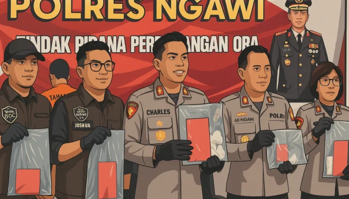 Polres Ngawi Bongkar Sindikat Perdagangan Bayi Bermodus Adopsi Ilegal