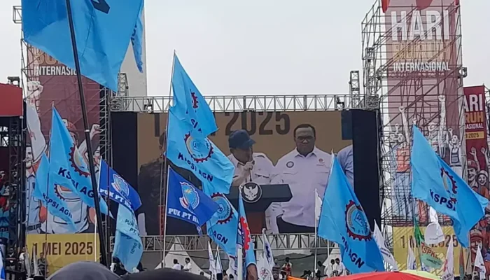 Prabowo Janji Bentuk Dewan Kesejahteraan Buruh Nasional di Hari Buruh 2025