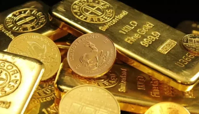 Harga Emas Dunia Melejit, Sentimen Perang Dagang & Pelemahan Dolar Jadi Pemicu