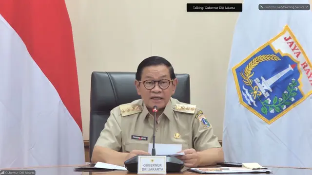 Gubernur Daerah Khusus Jakarta (DKJ) Pramono Anung bicara soal berbagai macam tantangan perkotaan yang akan selalu berkaitan dengan bencana banjir d Jakarta. (Liputan6/Arviola Marchsyalina Syurgandari)