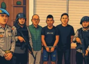 Ilustrasi - Pelaku pembacokan jaksa dan dua ASN Kejari Deli Serdang ditangkap polisi.