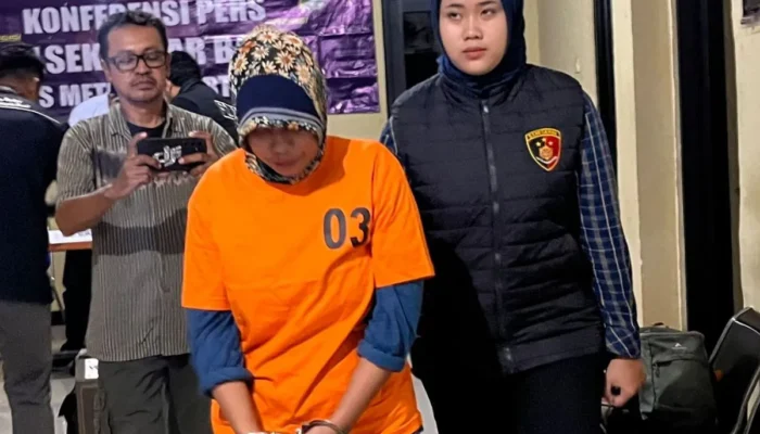 Polres Metro Jakarta Pusat Tangkap Perempuan Pelaku Penipuan Investasi Emas Rp110 Juta
