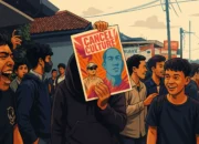 Ratusan siswa dan alumni SMPN 3 Depok menggelar aksi unjuk rasa menuntut keadilan atas dugaan kasus pelecehan seksual yang dilakukan oleh salah satu guru berinisial IW, Jumat, 23 Mei 2025.(Indonesiaupdates.com)