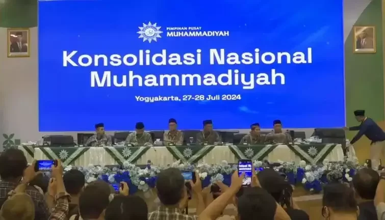Image Credit Istimewa - Tangkapan layar jumpa pers Konsolidasi Nasional Muhammadiyah.