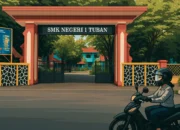 Ilustrasi - SMKN 1 Tuban yang diduga melakukan pungli kepada siswa-siswanya.