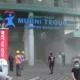 Image Credit Aep/Beritasatu - Basemen Rumah Sakit Murni Teguh Bandung terbakar. Pasien pun berhamburan dan dievakuasi petugas di Jalan Naripan, Kota Bandung, Jawa Barat, Minggu 15 September 2024.