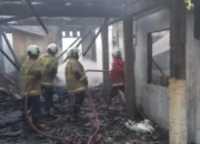 Kebakaran Hebat Landa Kos dan Warung Kelontong di Kuta, Tiga Korban Luka