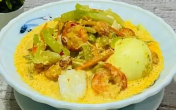 Lontong Sayur Lodeh Tanpa Santan: Alternatif Lebih Sehat untuk Hidangan Lebaran