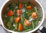 Resep sayur asem kangkung. (dok. Cookpad @happy_endahsa)