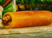 Ilustrasi - Inovasi hidangan gudeg pancake rol.