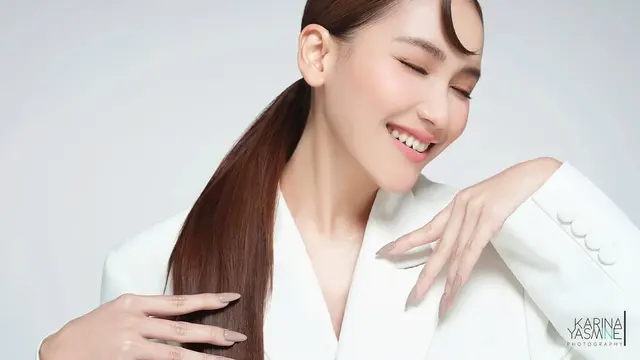 Model Rambut Artis Dikuncir Tahun 2025 (Sumber: IG/ ayutingting92)