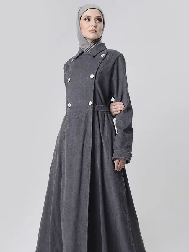 023492300 1745500197 Gamis Denim Casual