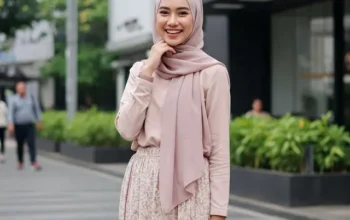 Tren Outfit Korean Style Hijab Rok 2025, Paduan Modis dan Syar’i yang Kian Diminati