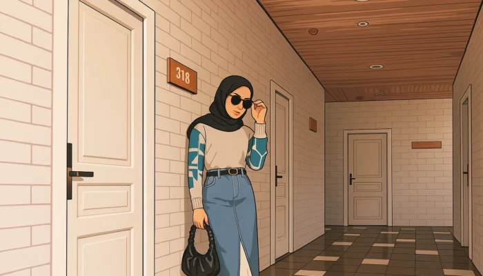 7 Inspirasi Mix and Match Rok Denim Panjang untuk Tampil Santai dan Stylish