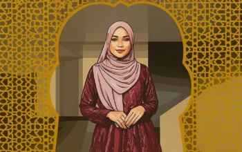11 Warna Jilbab yang Cocok Dipadukan dengan Gamis Marun, Bikin Tampil Anggun dan Elegan