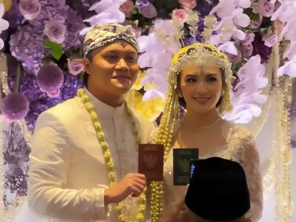 Image Credit Instagram/rizkyfbian - Rizky Febian dan Mahalini.