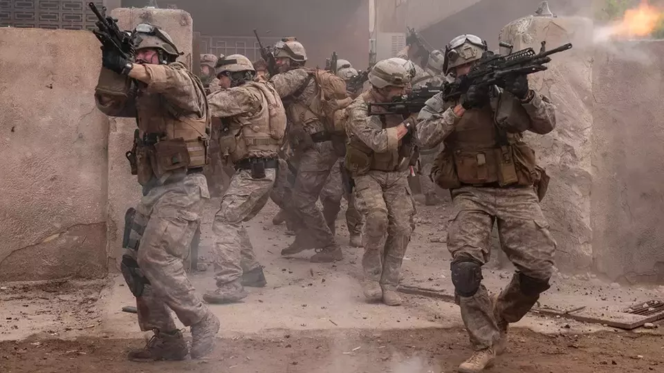 Warfare (2025). (DNA Films/A24)