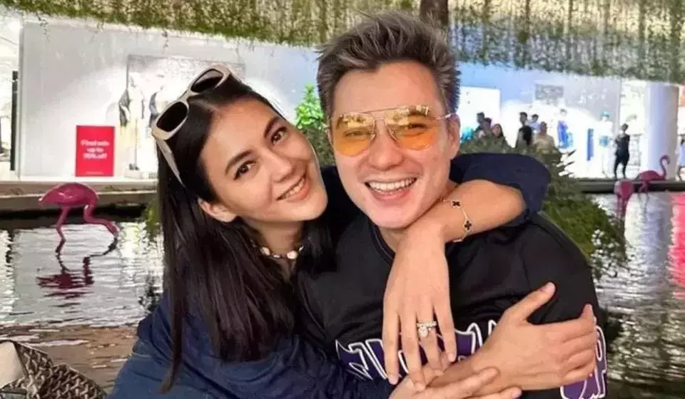 Rekaman Baim Wong menalak cerai Paula Verhoeven beredar di medsos. (Instagram)