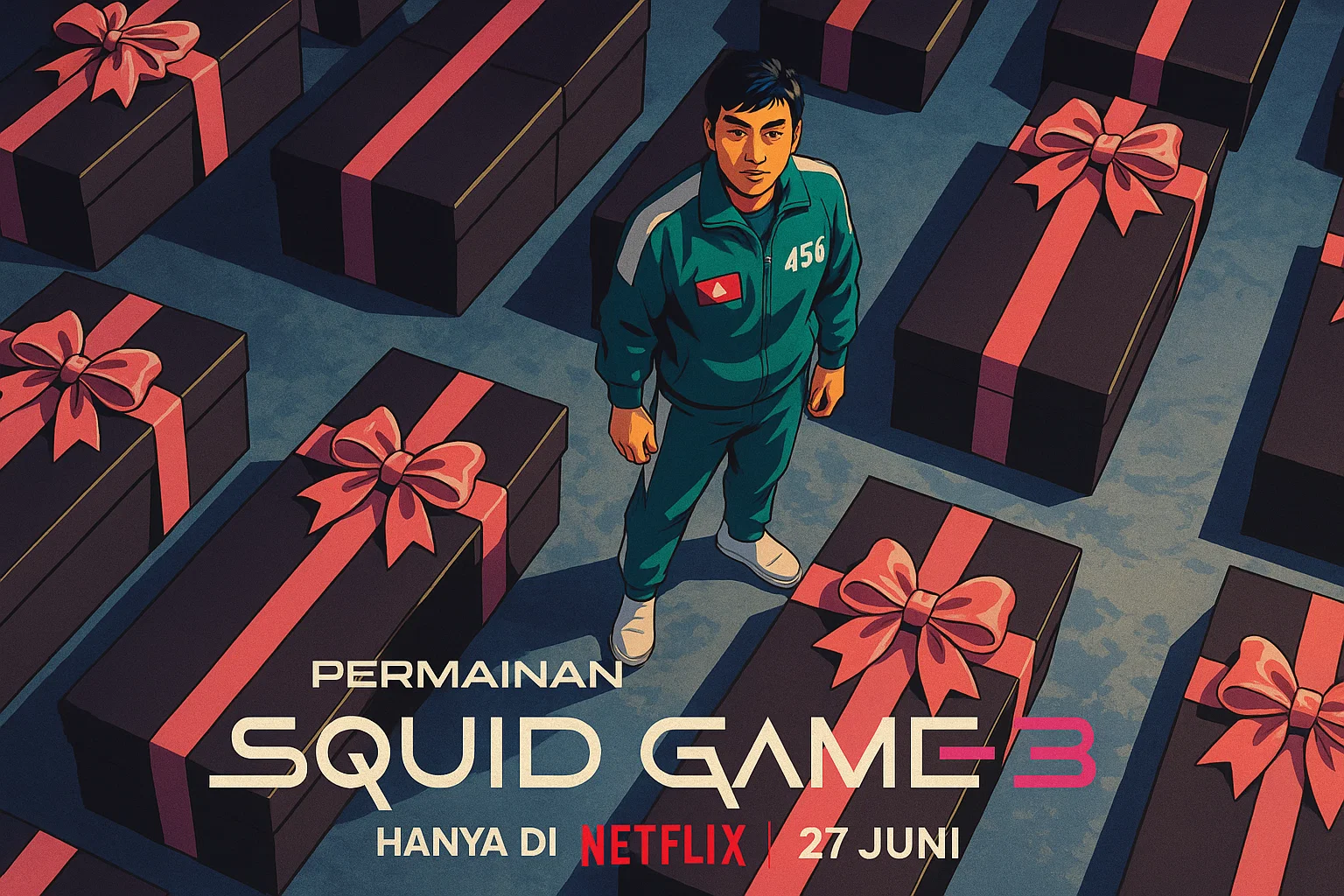 Ilustrasi.Squid Game Season 3. (Netflix)