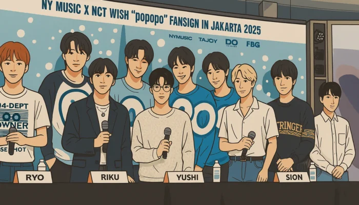 NCT WISH Sapa Fans Indonesia di Jakarta, Suasana Fansign “poppop” Pecah Penuh Cinta
