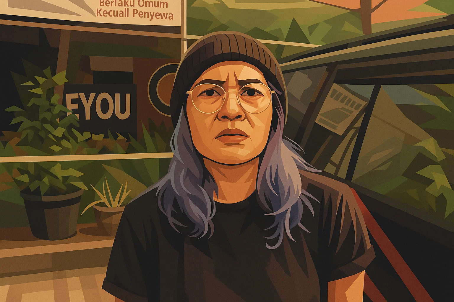 Ilustrasi - Mitha The Virgin.