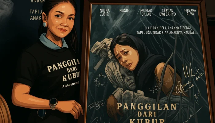 Nirina Zubir Bintangi Film Horor Panggilan dari Kubur, Angkat Kisah Ibu yang Kehilangan Anak