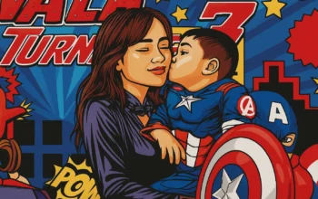 Ulang Tahun ke-3 Gala Sky Bertema Superhero, Meriah dan Penuh Kehangatan Keluarga