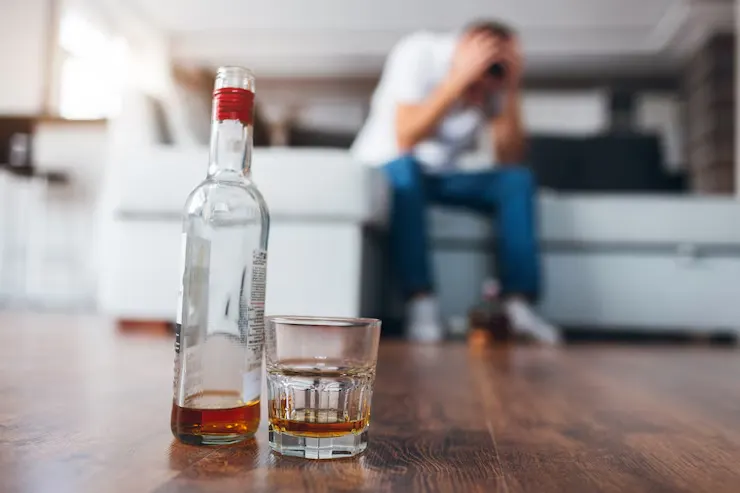Ilustrasi dampak alkohol bagi kesehatan.(dmytrenko.fsk)