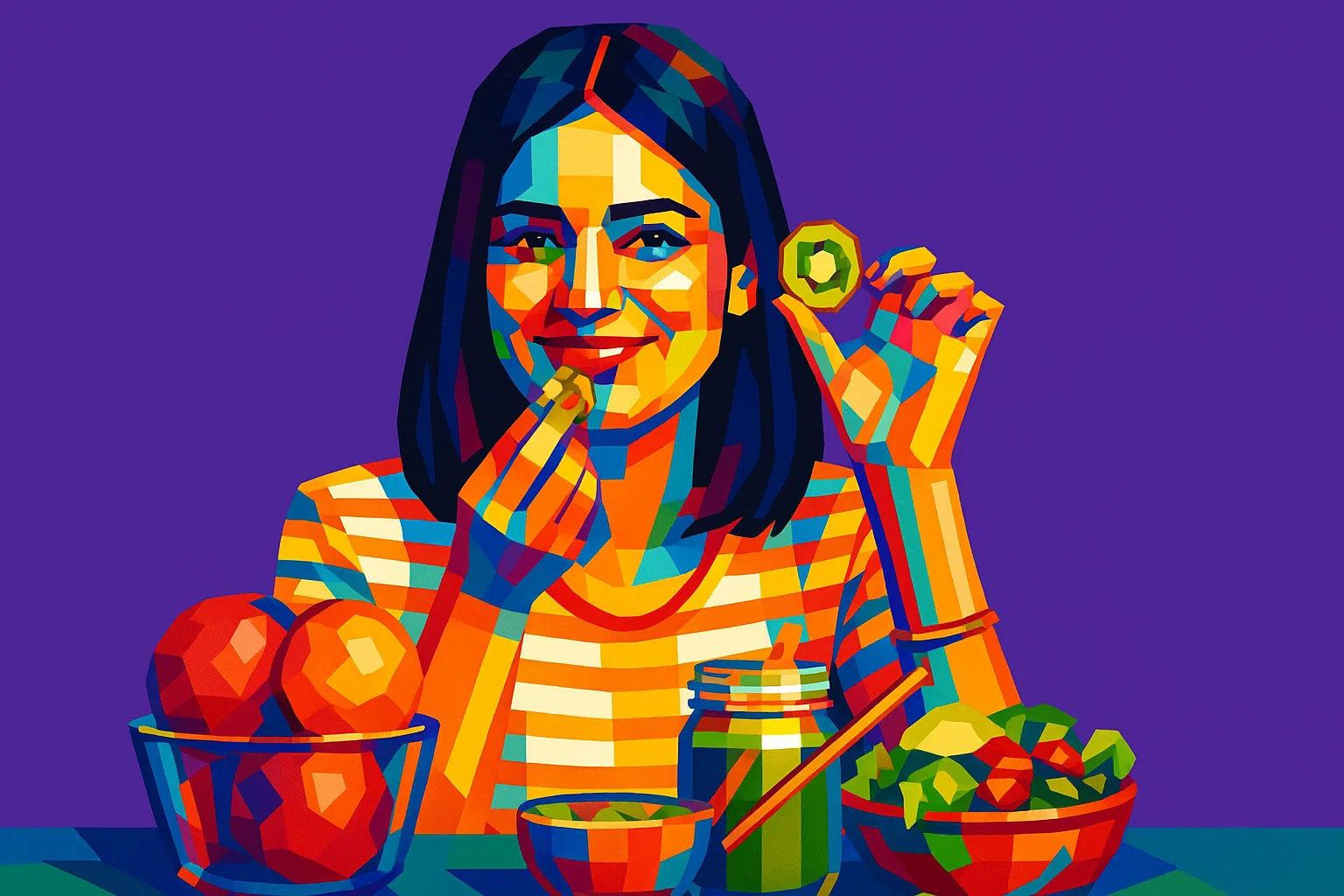 Ilustrasi buah sehat.(Indonesiaupdates.com)