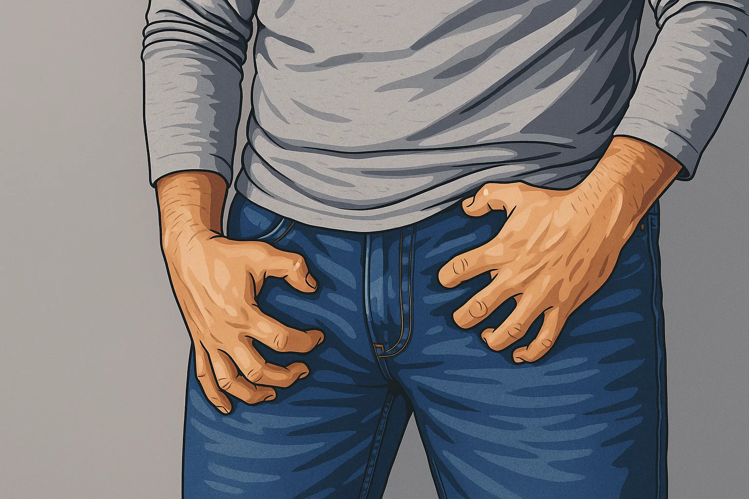 Ilustrasi - Kenali Ciri-Ciri Jamur Selangkangan dan Cara Mengobatinya.