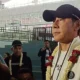 Image Credit Donny Aditra/ Antara - Pelatih tim nasional sepak bola Indonesia U-23, Shin Tae-yong, menjawab pertanyaan wartawan di Bandara Internasional Soekarno-Hatta.