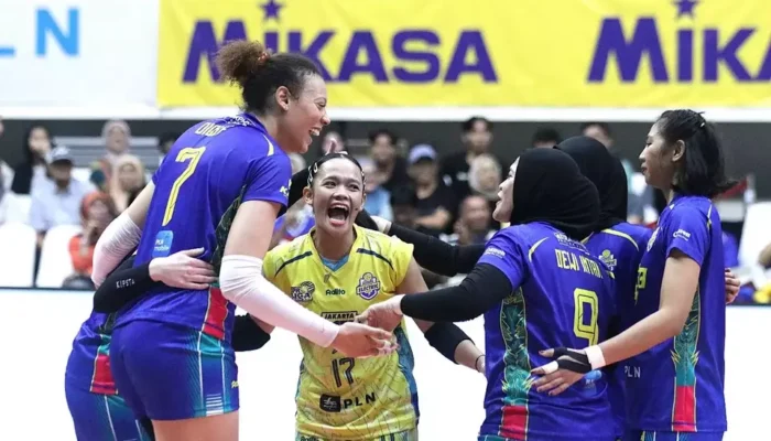 Jakarta Electric PLN Dominasi Livin Mandiri 3-0 di Proliga 2025