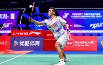 Image Credit PBSI - Tunggal putra Indonesia Jonatan Christie.